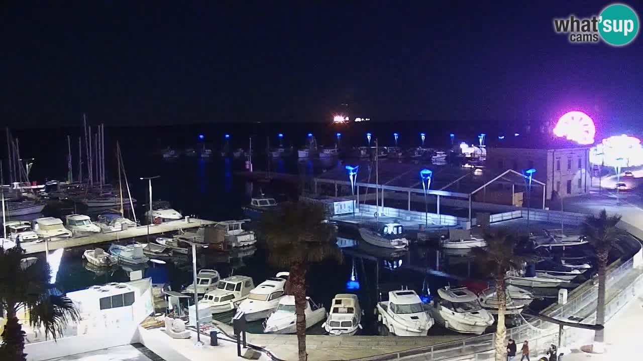 The Port of Koper live webcam – cruise and cargo port – Slovenia