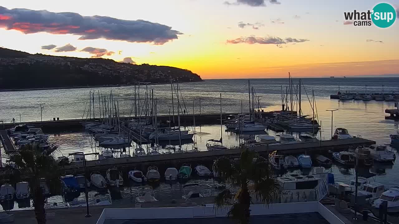 The Port of Koper live webcam – cruise and cargo port – Slovenia