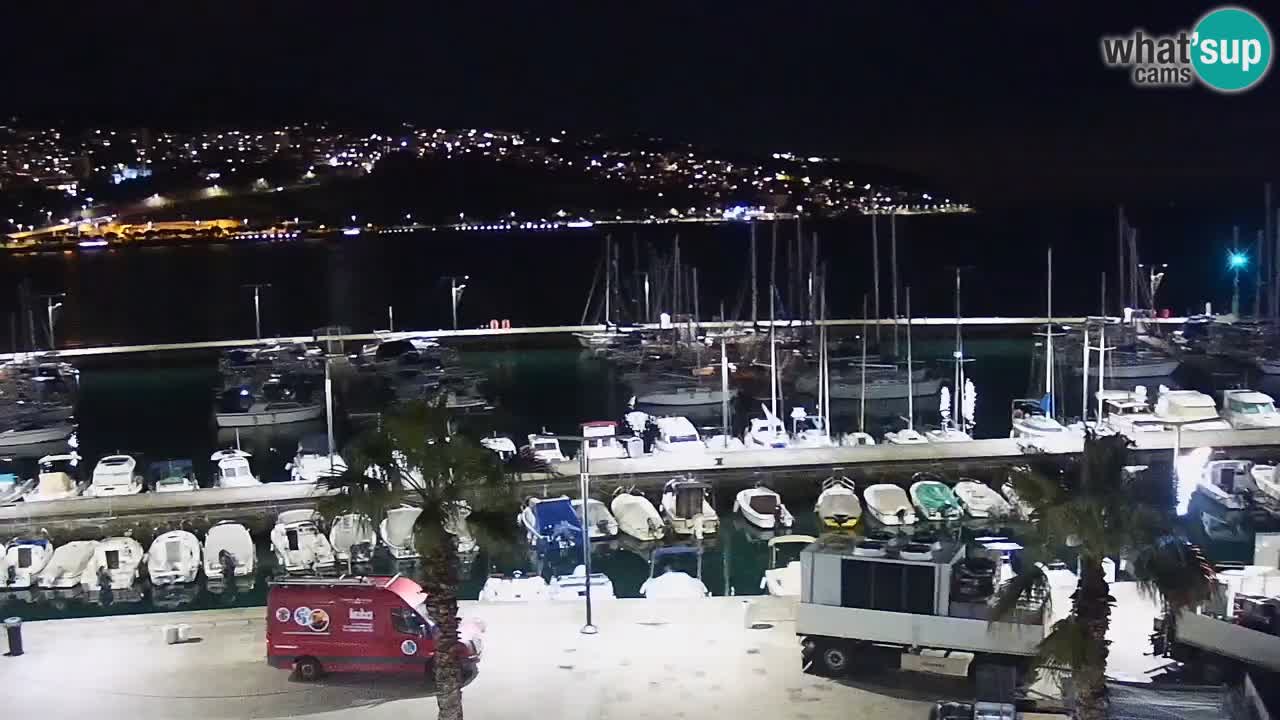 The Port of Koper live webcam – cruise and cargo port – Slovenia