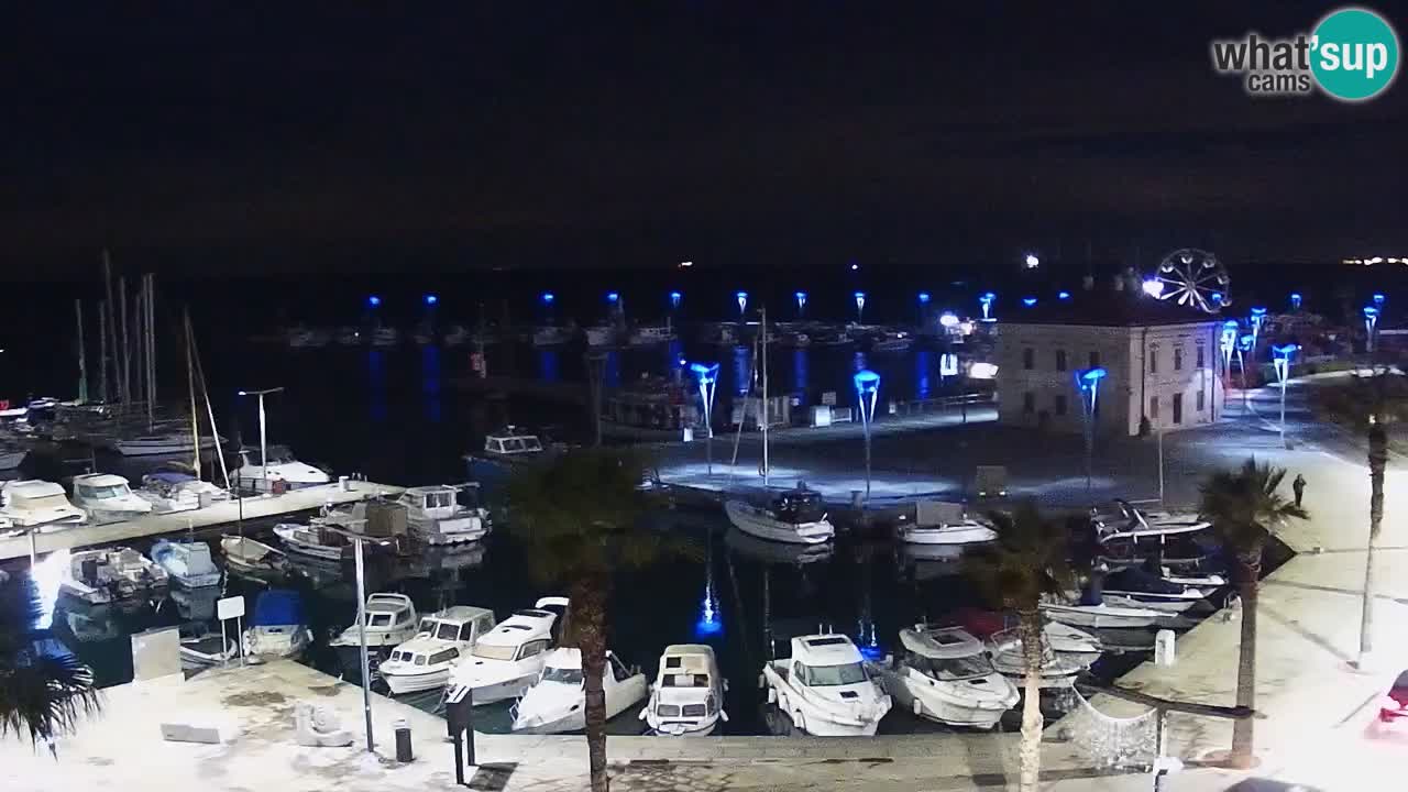 The Port of Koper live webcam – cruise and cargo port – Slovenia