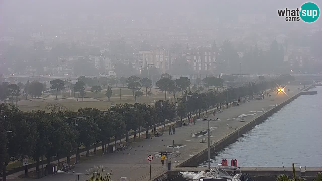 Camera en vivo Koper – puerto deportivo y paseo marítimo desde el Hotel Grand Koper