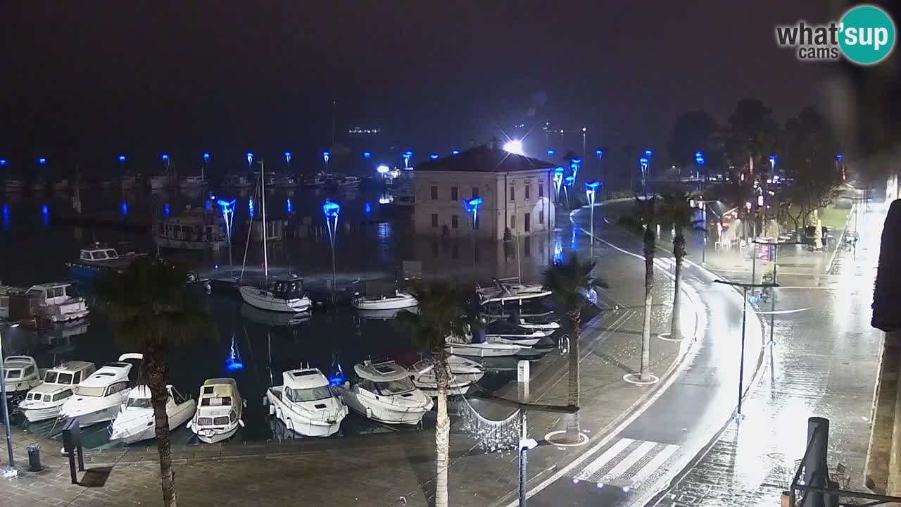 The Port of Koper live webcam – cruise and cargo port – Slovenia