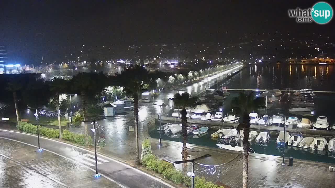 The Port of Koper live webcam – cruise and cargo port – Slovenia