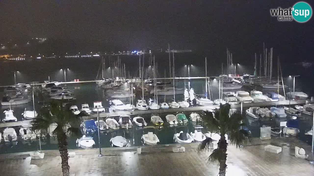 Il porto di Koper – Capodistria live webcam – porto crociere e mercantile – Slovenia