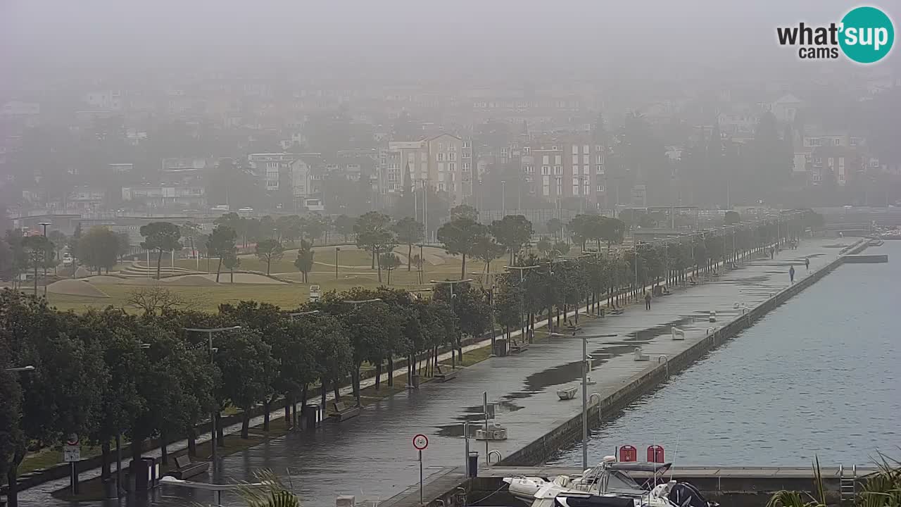 Spletna kamera Koper – Panorama na marino in promenado s Hotela Grand Koper