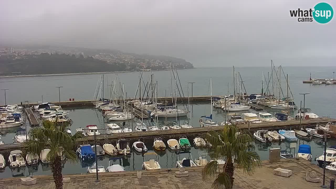 Webcam en vivo del Puerto de Koper – puerto de carga y cruceros – Eslovenia