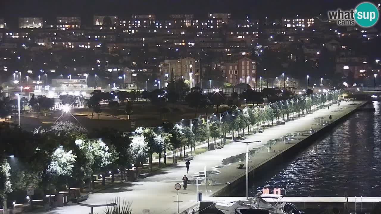 Camera en vivo Koper – puerto deportivo y paseo marítimo desde el Hotel Grand Koper