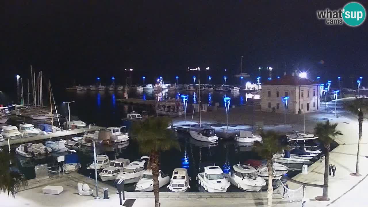 The Port of Koper live webcam – cruise and cargo port – Slovenia