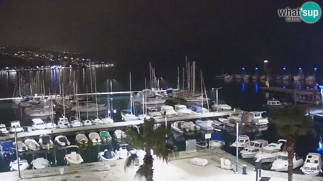 Il porto di Koper – Capodistria live webcam – porto crociere e mercantile – Slovenia