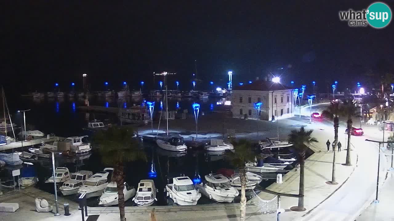 Webcam en vivo del Puerto de Koper – puerto de carga y cruceros – Eslovenia