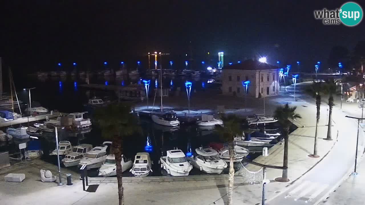 Webcam en vivo del Puerto de Koper – puerto de carga y cruceros – Eslovenia