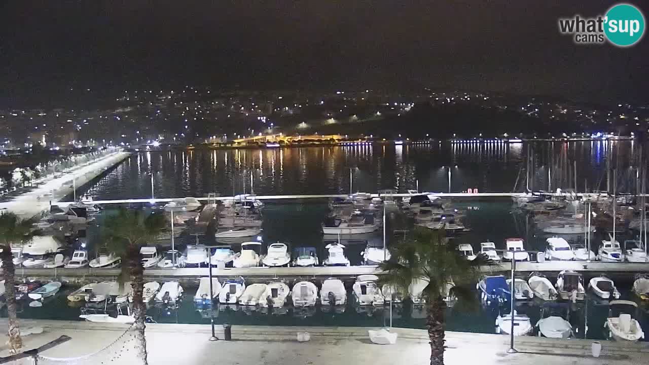 Il porto di Koper – Capodistria live webcam – porto crociere e mercantile – Slovenia