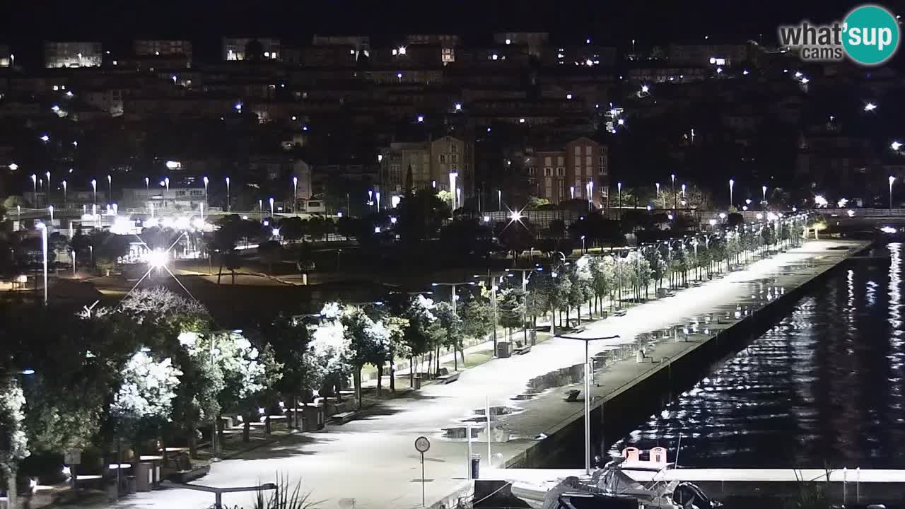 Webcam en direct du port de Koper – port de croisière et de fret – Slovénie