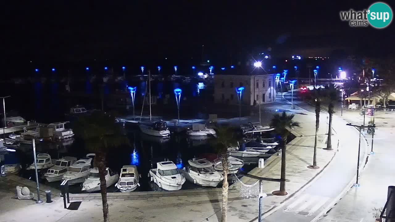 Camera en vivo Koper – puerto deportivo y paseo marítimo desde el Hotel Grand Koper