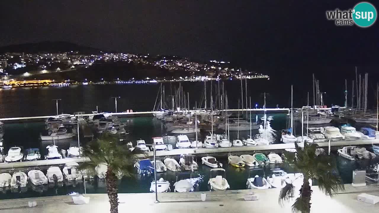 Webcam en direct du port de Koper – port de croisière et de fret – Slovénie