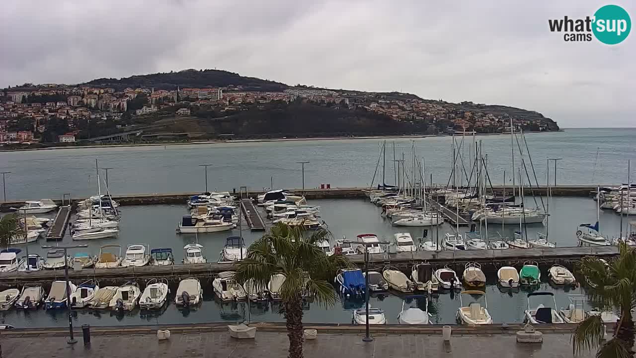 Webcam en vivo del Puerto de Koper – puerto de carga y cruceros – Eslovenia