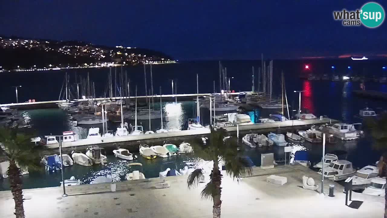 Webcam en vivo del Puerto de Koper – puerto de carga y cruceros – Eslovenia