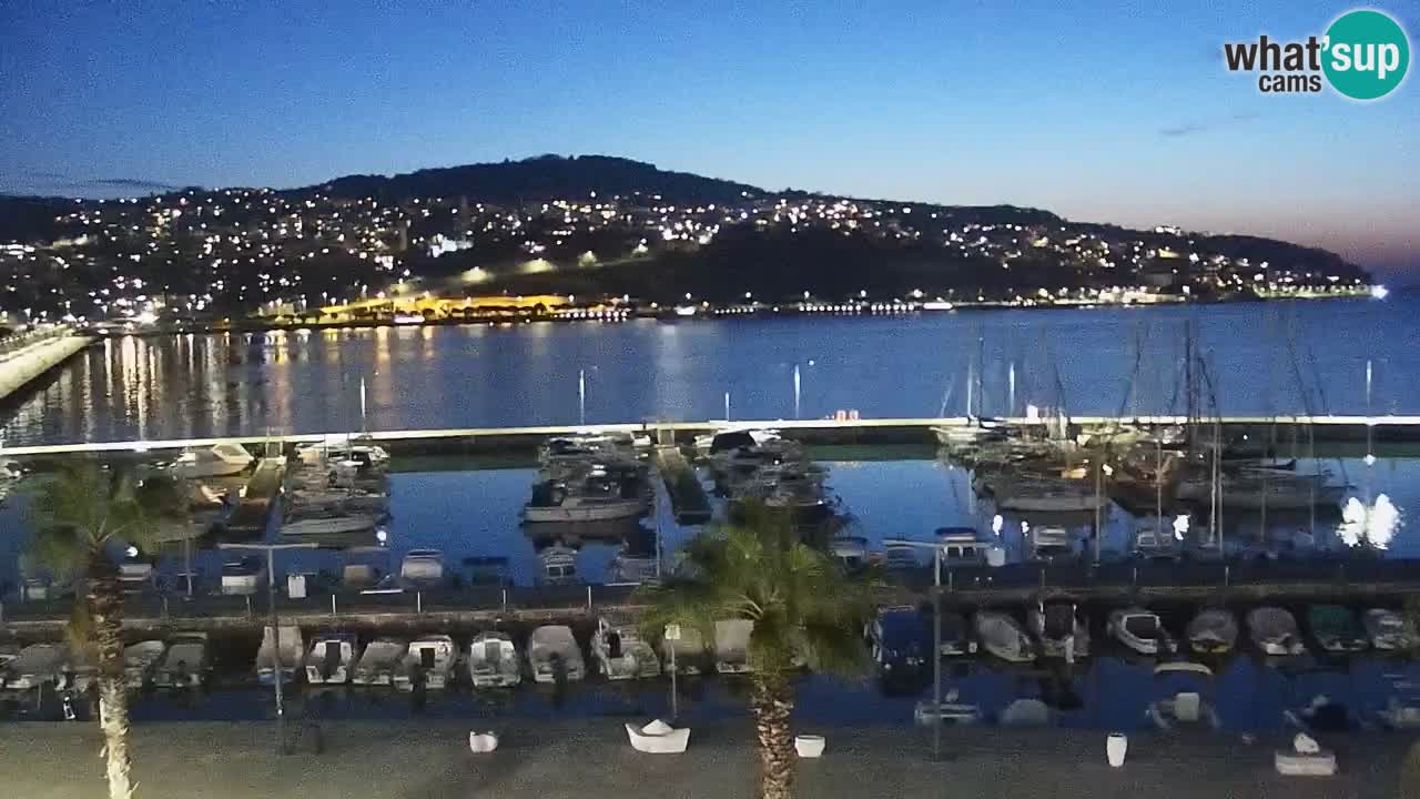 Il porto di Koper – Capodistria live webcam – porto crociere e mercantile – Slovenia