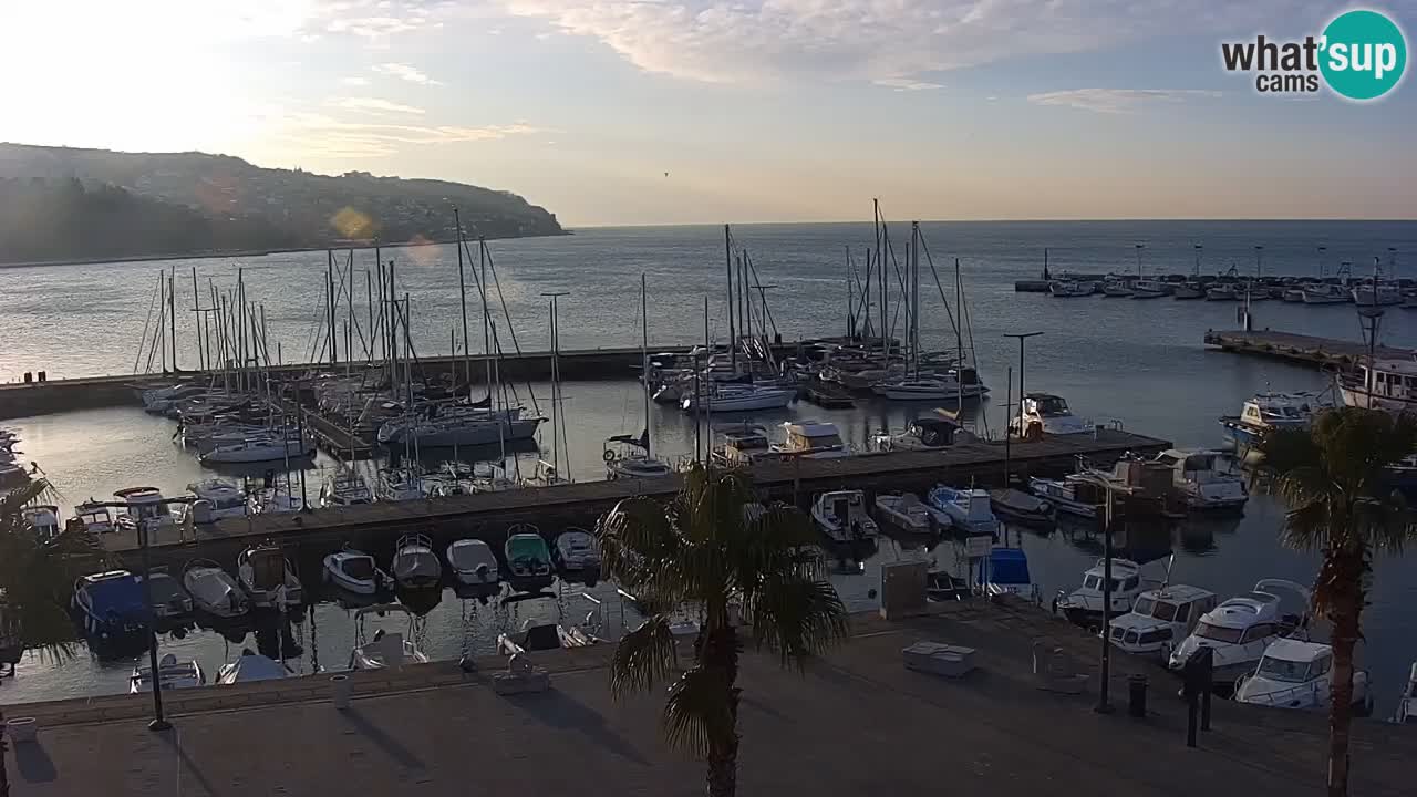 Der Hafen von Koper Live-Webcam – Kreuzfahrt- und Frachthafen – Slowenien