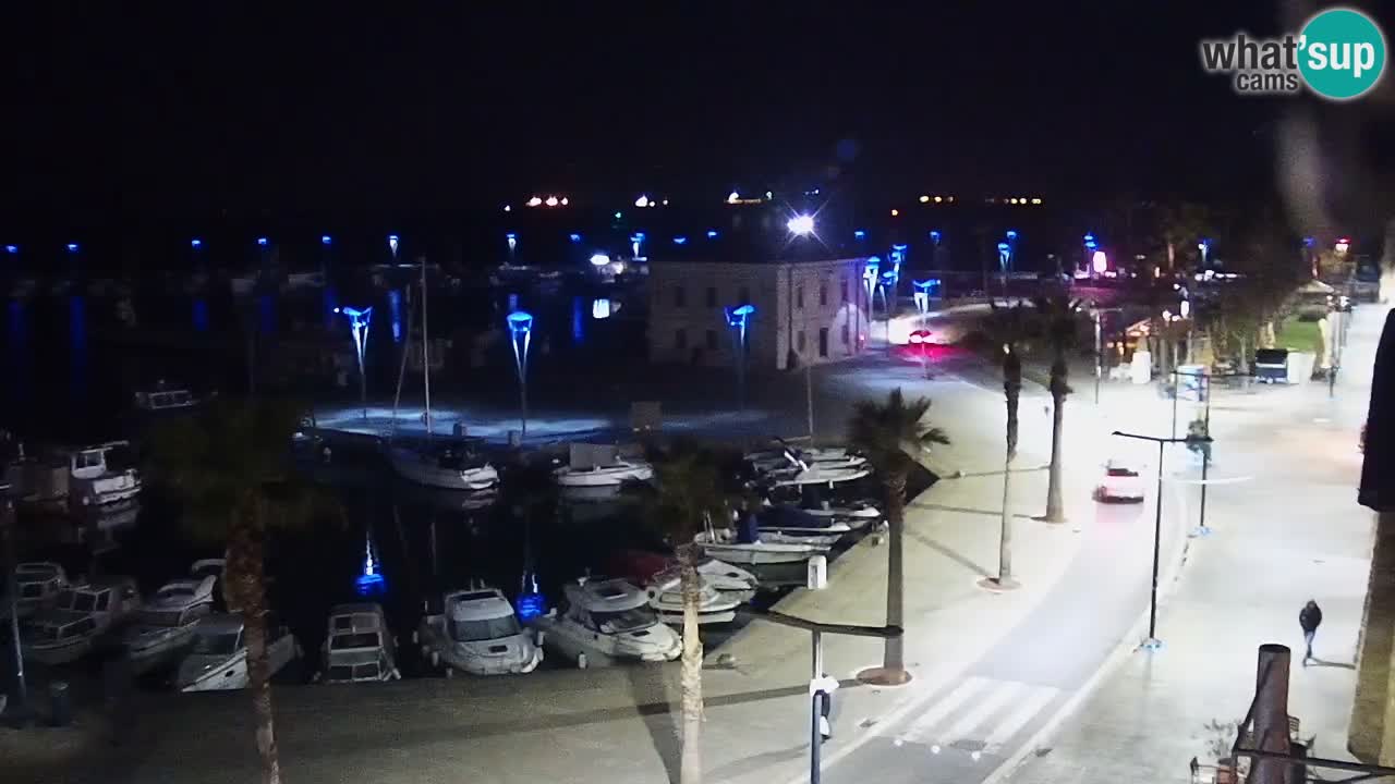 Spletna kamera Koper – Panorama na marino in promenado s Hotela Grand Koper