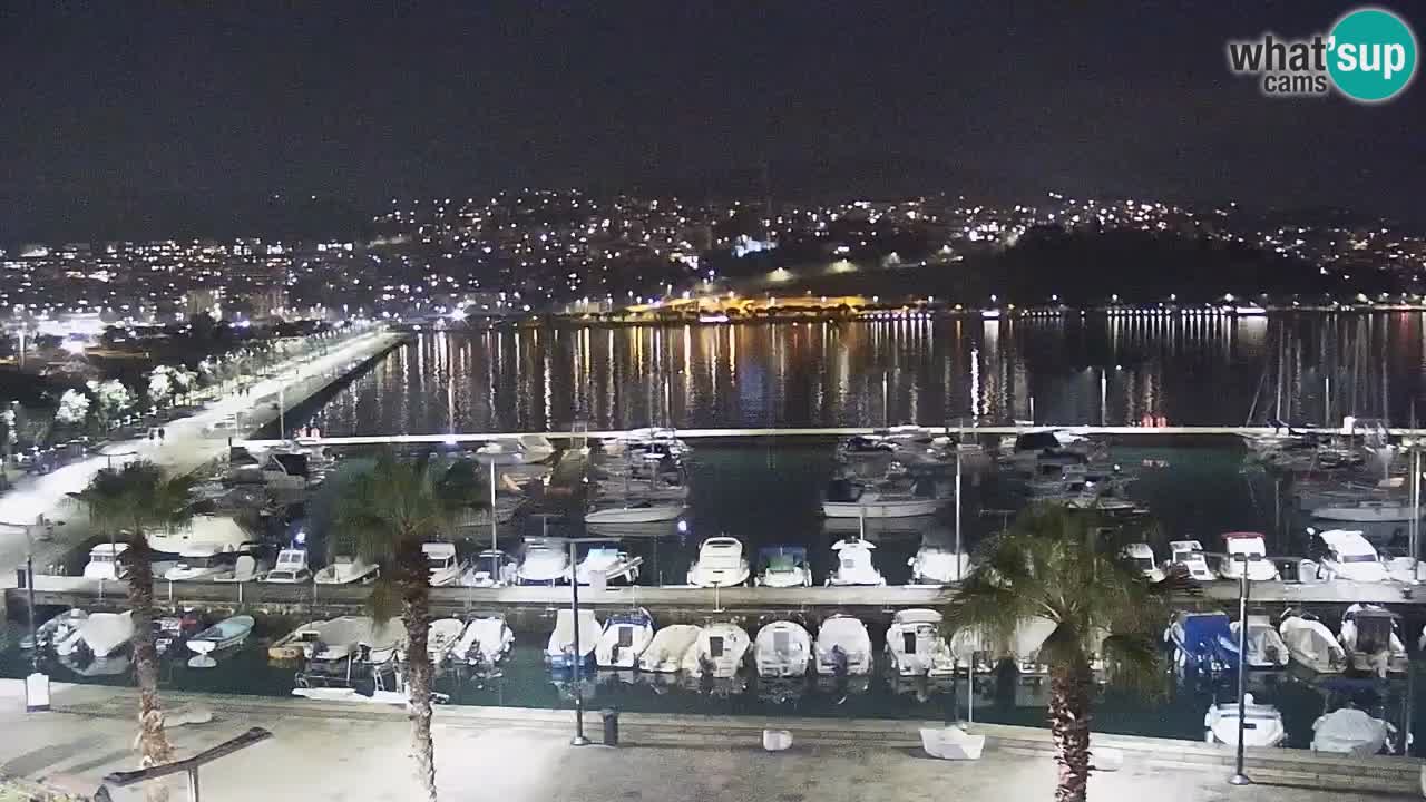 The Port of Koper live webcam – cruise and cargo port – Slovenia