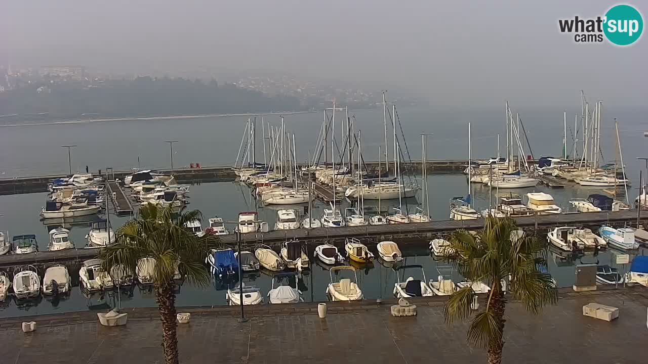 The Port of Koper live webcam – cruise and cargo port – Slovenia