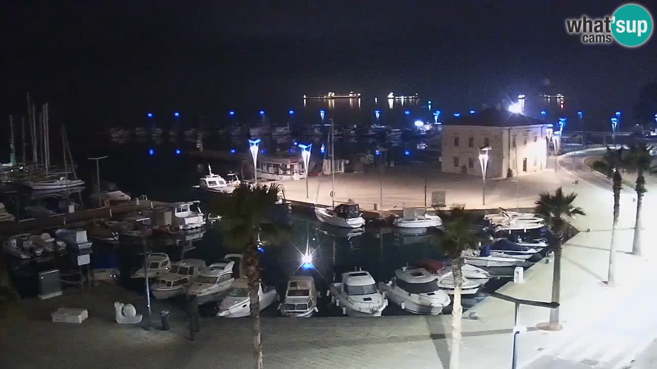 The Port of Koper live webcam – cruise and cargo port – Slovenia