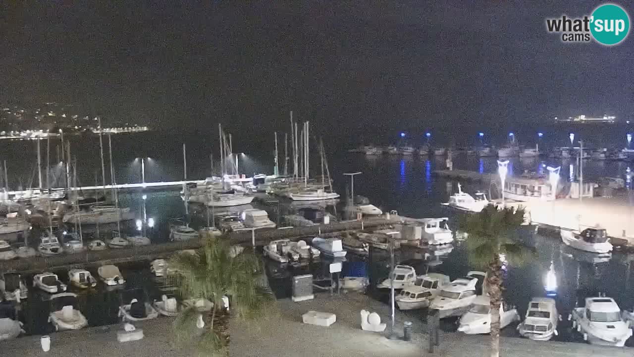 Der Hafen von Koper Live-Webcam – Kreuzfahrt- und Frachthafen – Slowenien