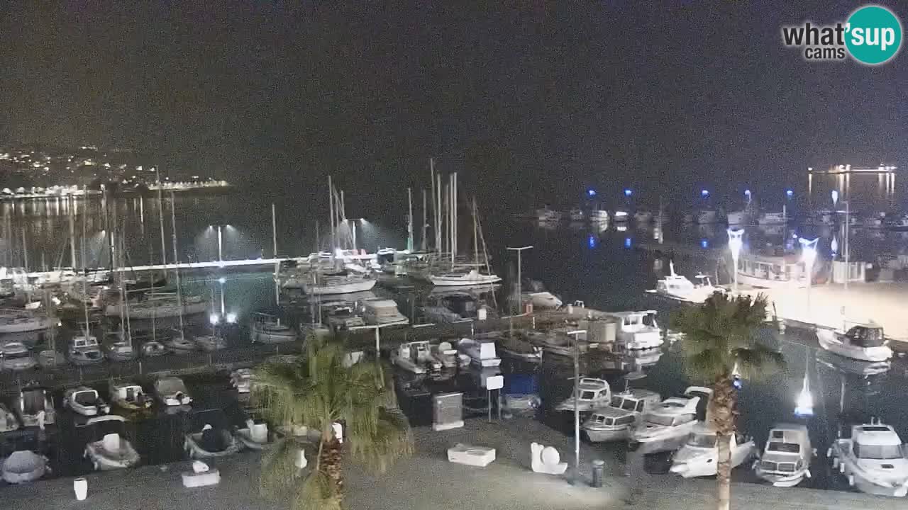 Der Hafen von Koper Live-Webcam – Kreuzfahrt- und Frachthafen – Slowenien