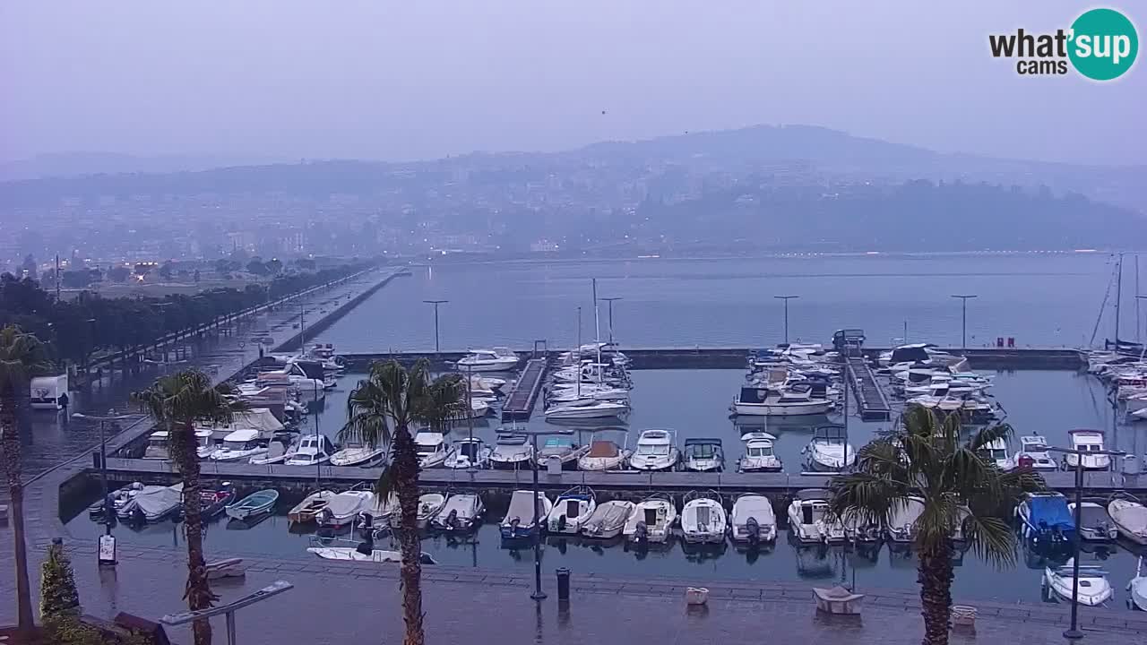 Webcam en vivo del Puerto de Koper – puerto de carga y cruceros – Eslovenia