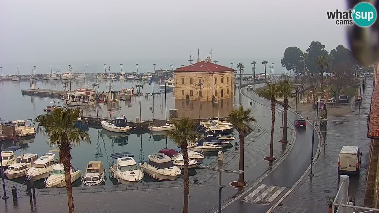 Webcam en vivo del Puerto de Koper – puerto de carga y cruceros – Eslovenia