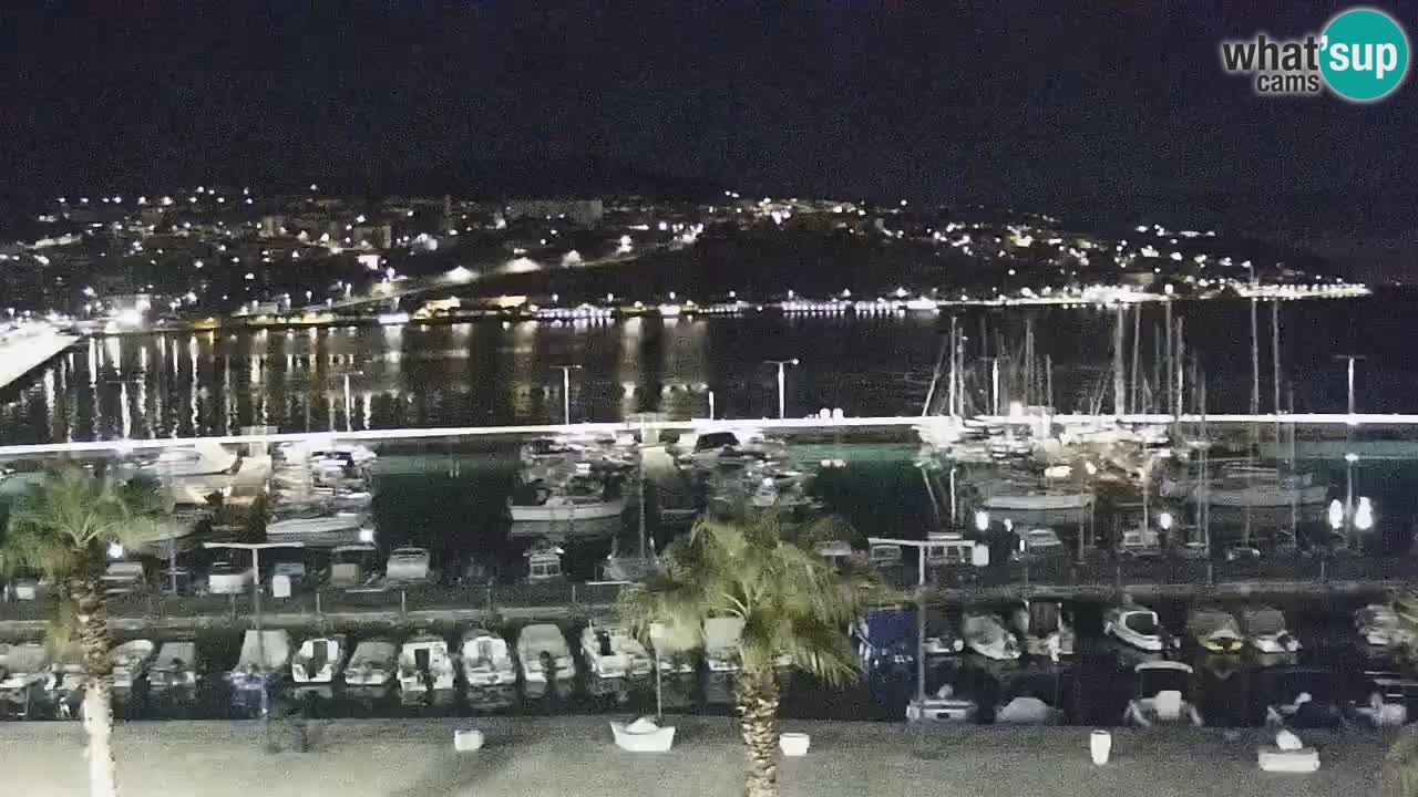 Web kamera Koper – marina i promenada – hotel Grand Koper