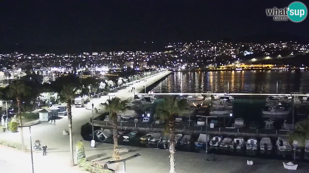 Webcam en direct du port de Koper – port de croisière et de fret – Slovénie