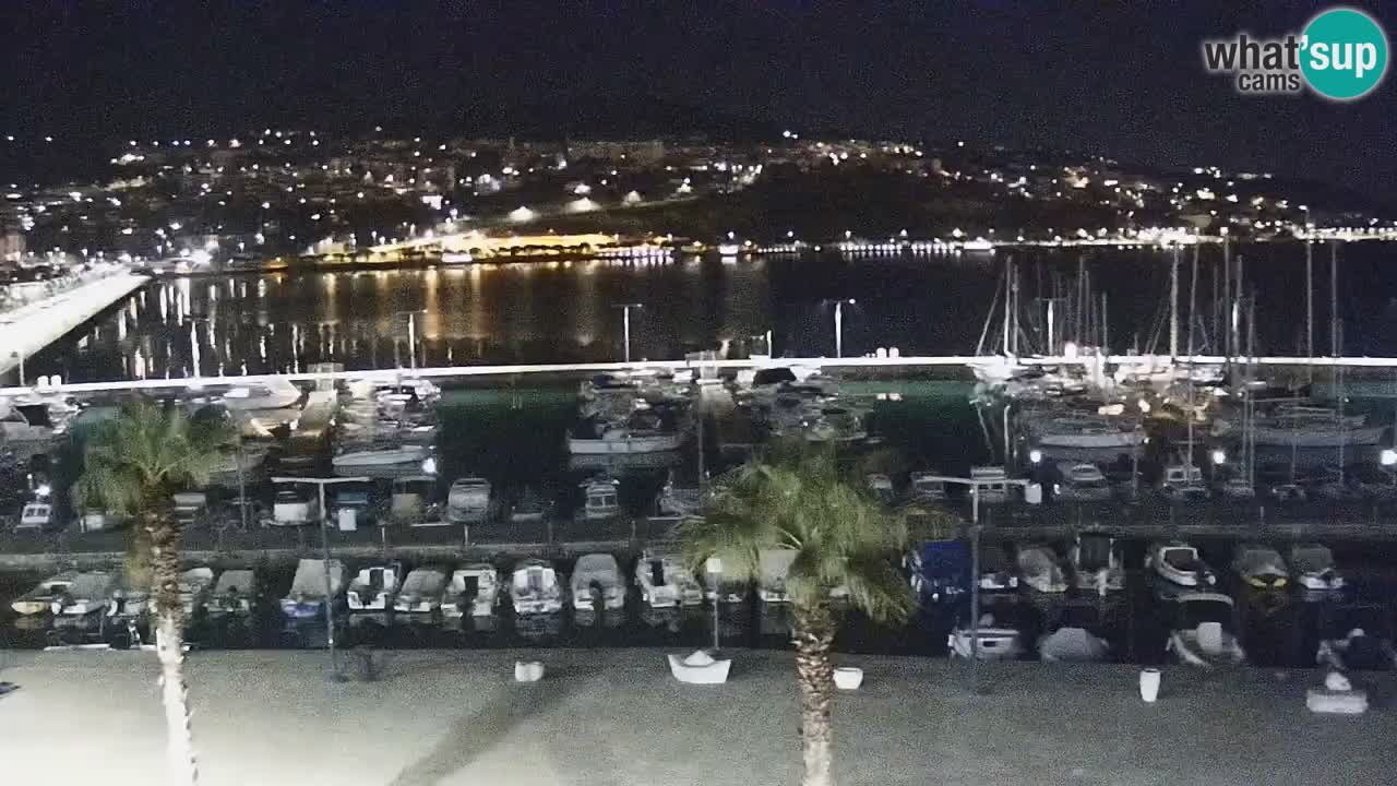 Il porto di Koper – Capodistria live webcam – porto crociere e mercantile – Slovenia