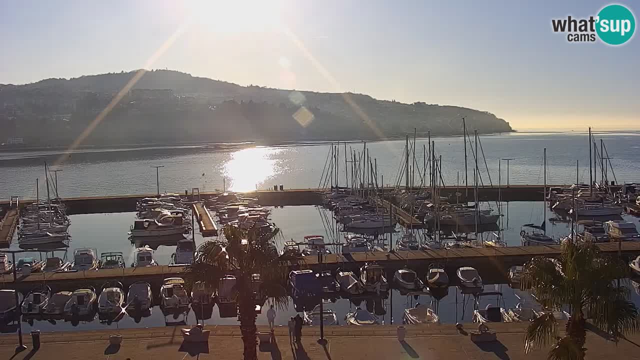 Der Hafen von Koper Live-Webcam – Kreuzfahrt- und Frachthafen – Slowenien