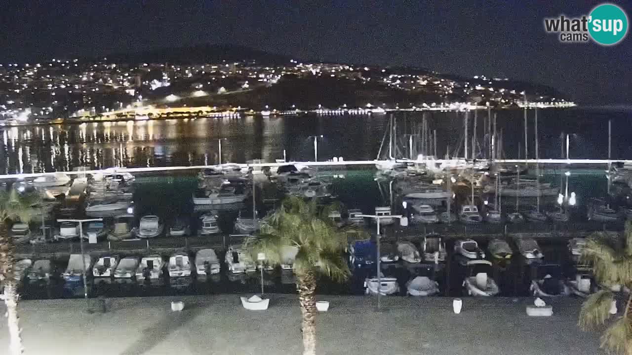 Webcam en direct du port de Koper – port de croisière et de fret – Slovénie