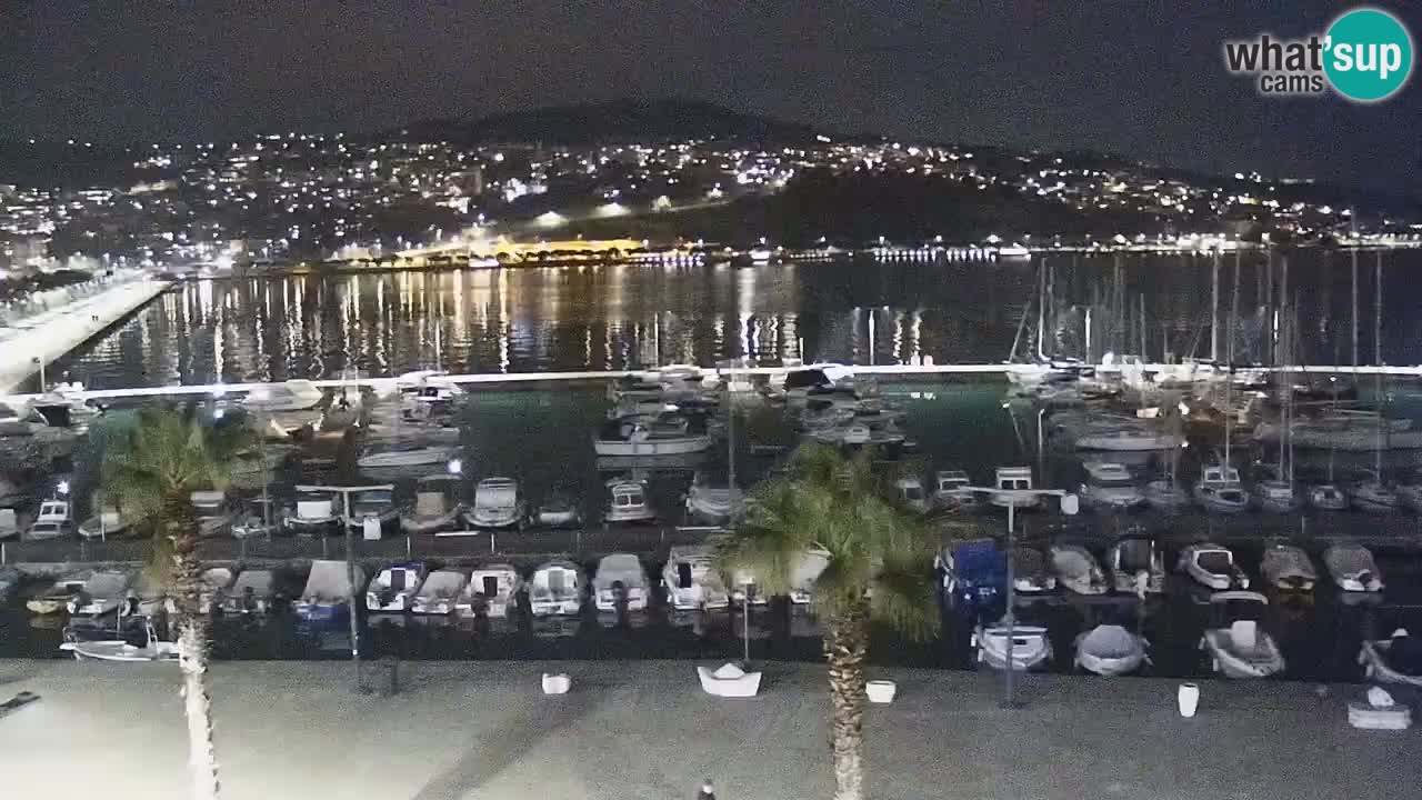 Webcam Capodistria – marina e lungo mare dall’Hotel Grand Koper