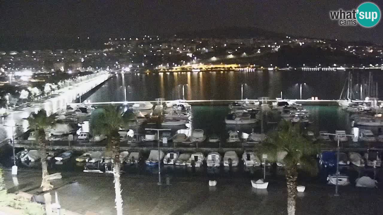 Webcam Capodistria – marina e lungo mare dall’Hotel Grand Koper