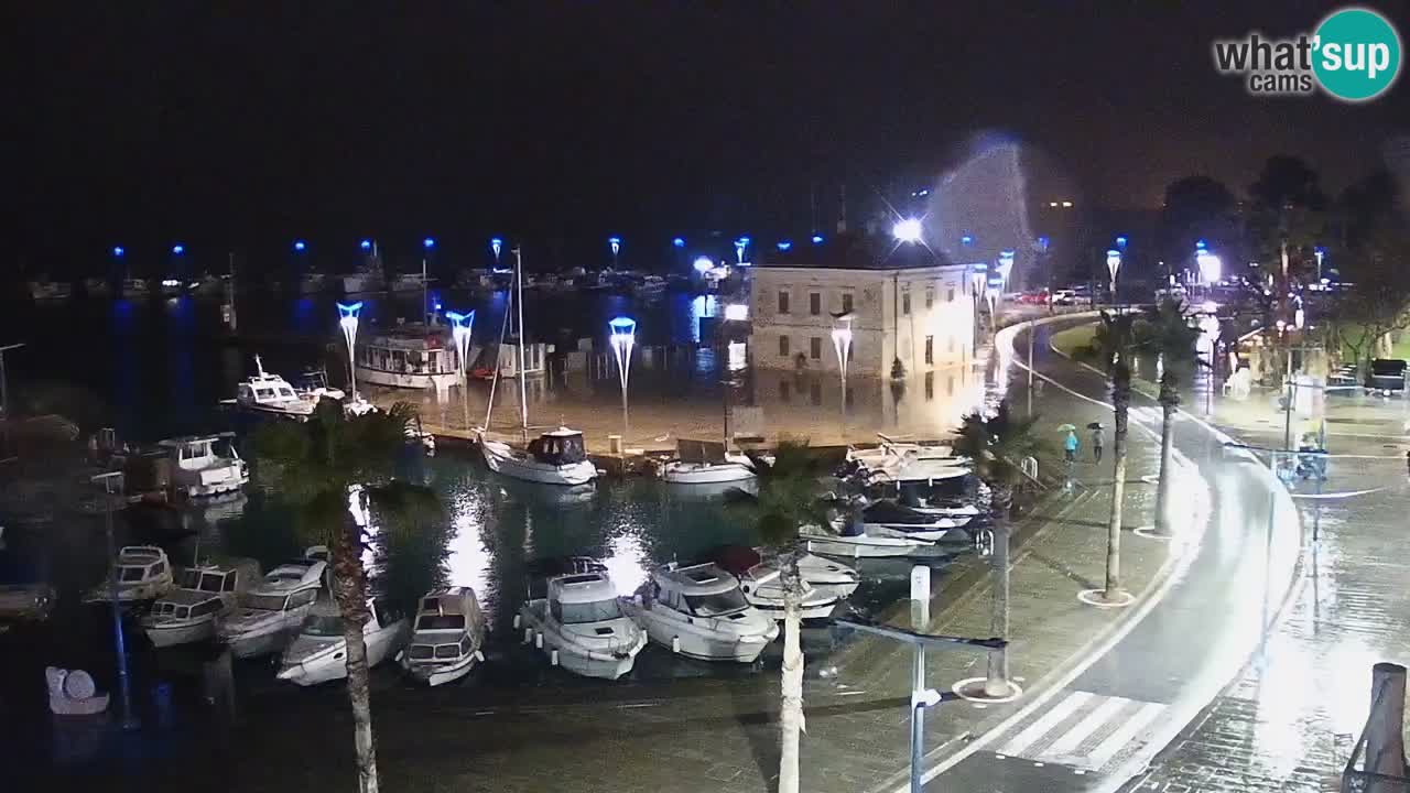 Webcam Capodistria – marina e lungo mare dall’Hotel Grand Koper