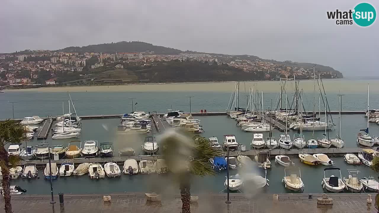 Webcam en vivo del Puerto de Koper – puerto de carga y cruceros – Eslovenia