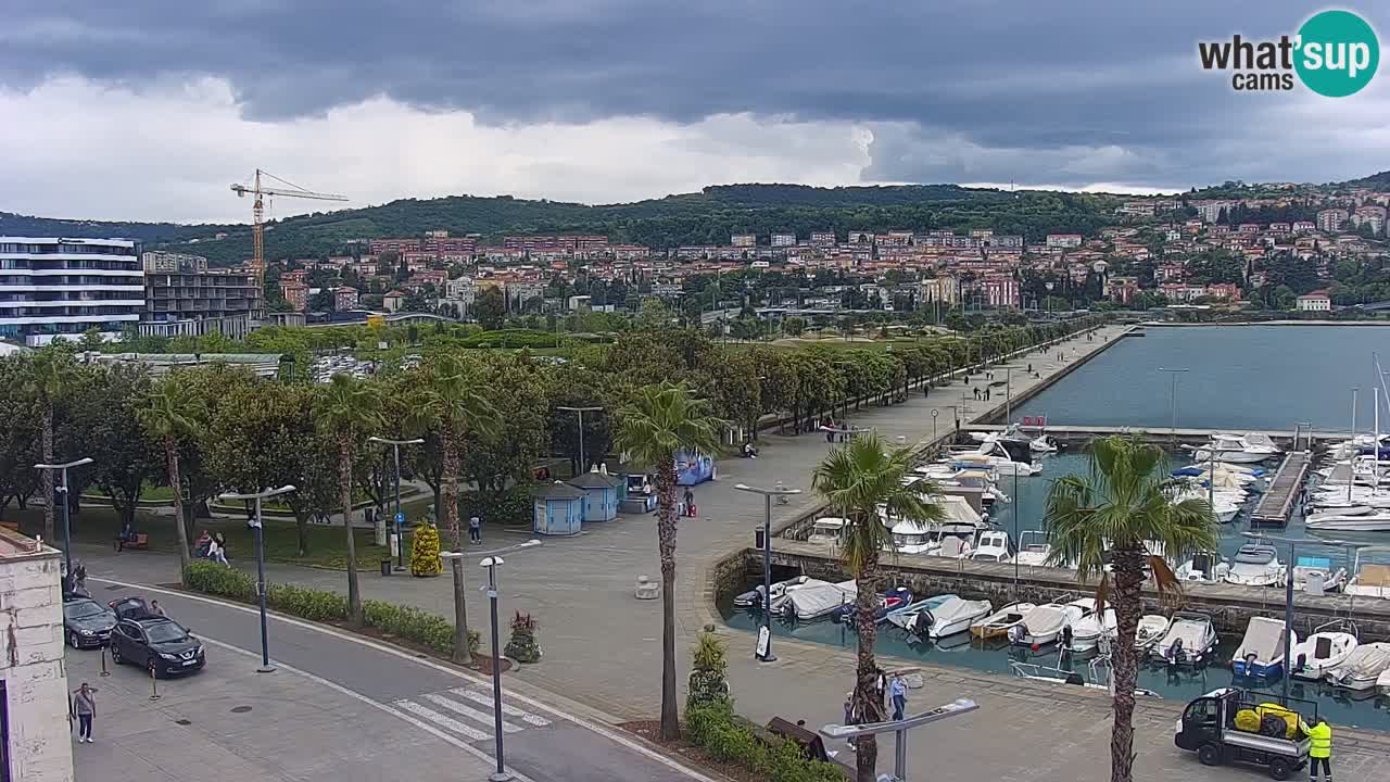 The Port of Koper live webcam – cruise and cargo port – Slovenia