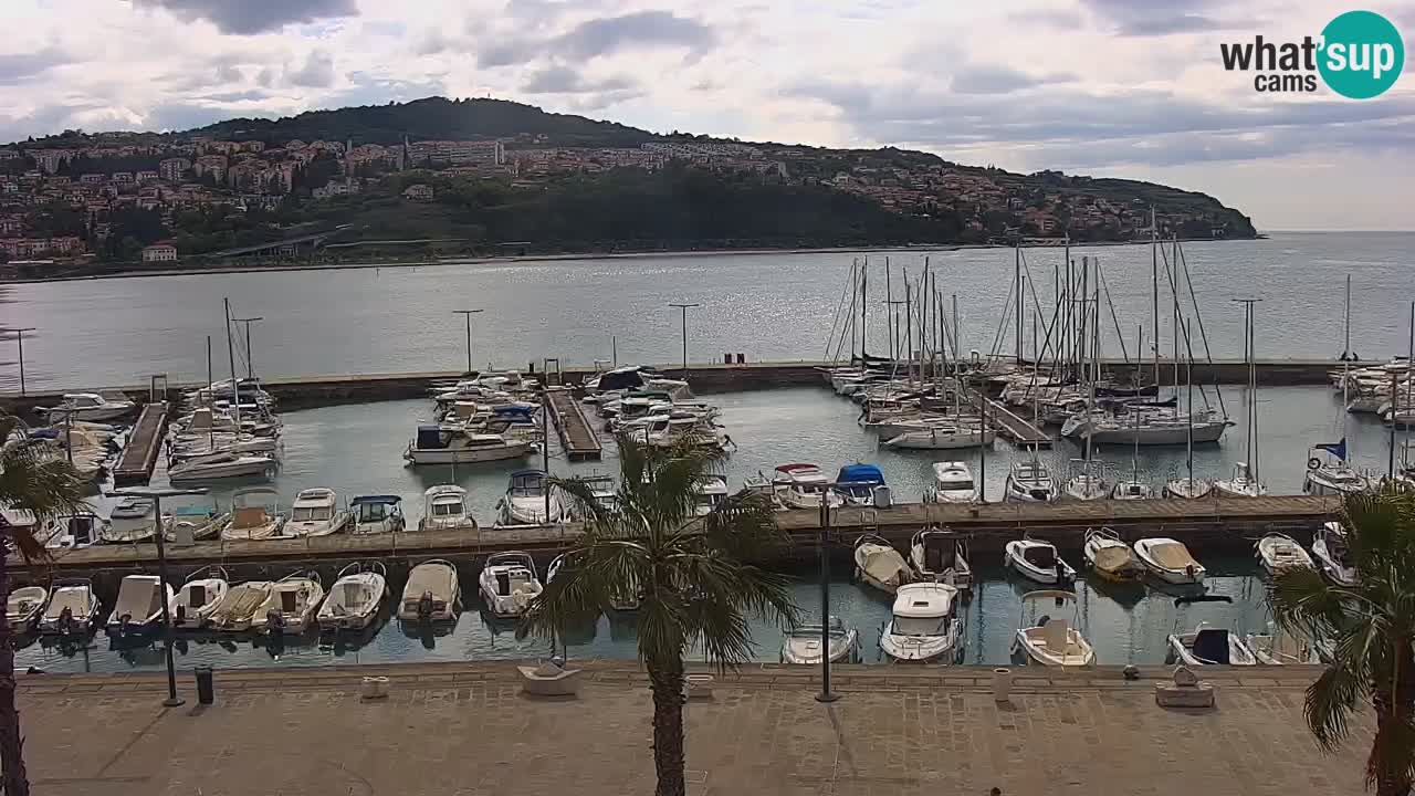 Webcam en vivo del Puerto de Koper – puerto de carga y cruceros – Eslovenia