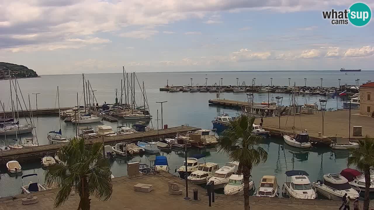 Webcam en vivo del Puerto de Koper – puerto de carga y cruceros – Eslovenia