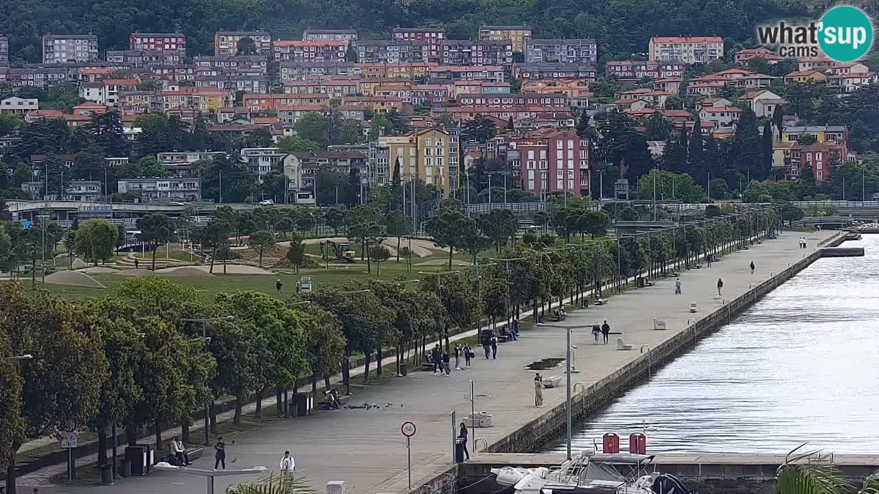 Il porto di Koper – Capodistria live webcam – porto crociere e mercantile – Slovenia