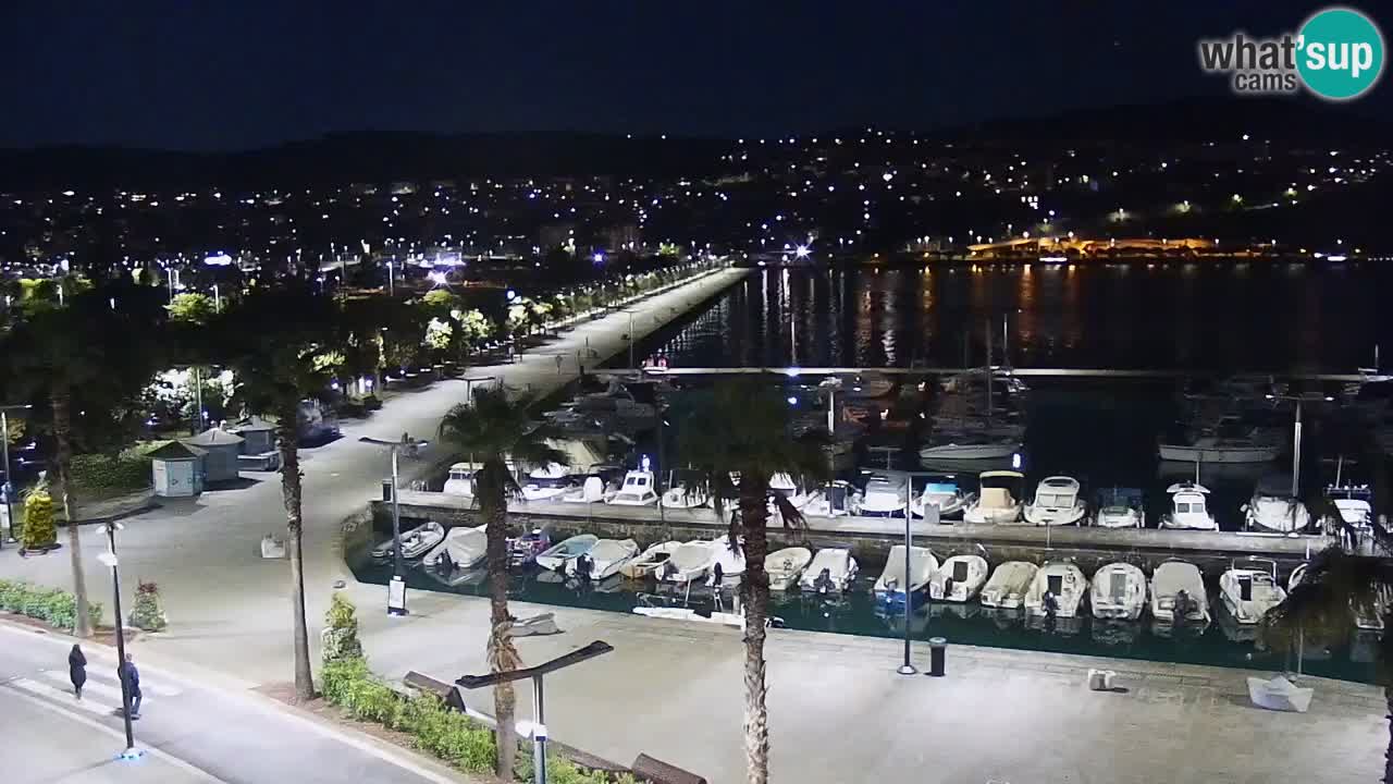 Web kamera Koper – marina i promenada – hotel Grand Koper