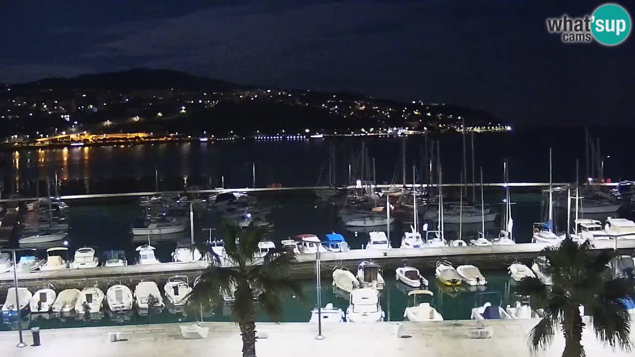 The Port of Koper live webcam – cruise and cargo port – Slovenia