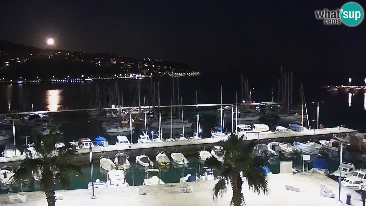 Spletna kamera Luka Koper v živo – Potniški terminal in tovorno pristanišče – Slovenija