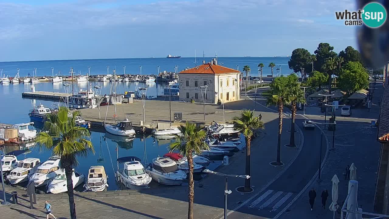 Live cam Koper – Ukmarjev trg