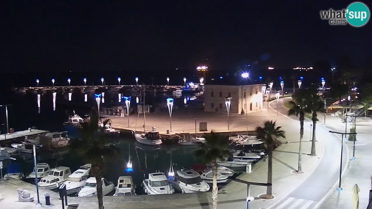 Web kamera Koper – marina i promenada – hotel Grand Koper