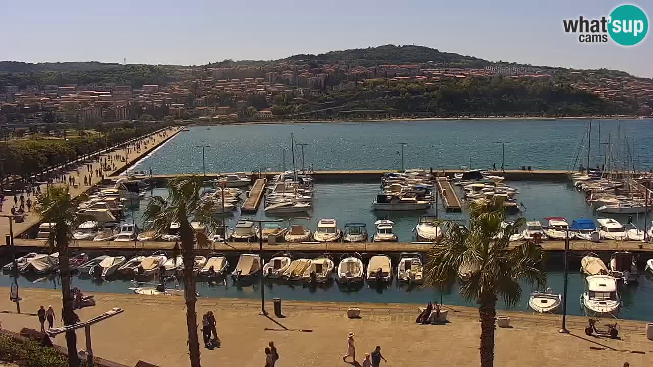 Der Hafen von Koper Live-Webcam – Kreuzfahrt- und Frachthafen – Slowenien